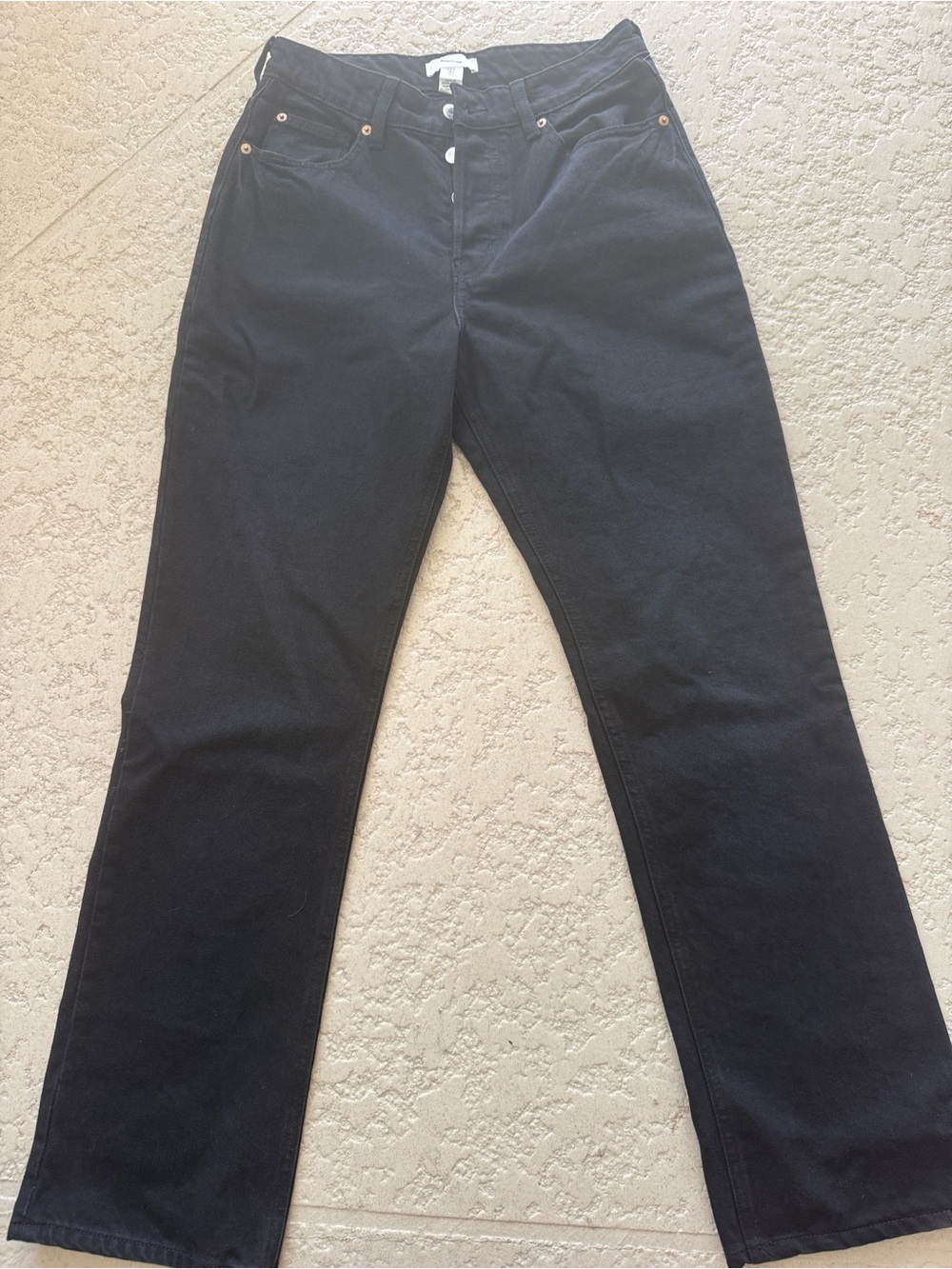 H&M Black Denim Jeans - Size EUR 38 / US 6